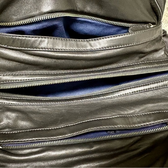 Cole Haan Black Leather Shoulder Bag - Picture 8 of 8